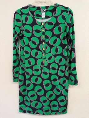 DVF Diane Von Furstenberg Silk Knit dress Size 0